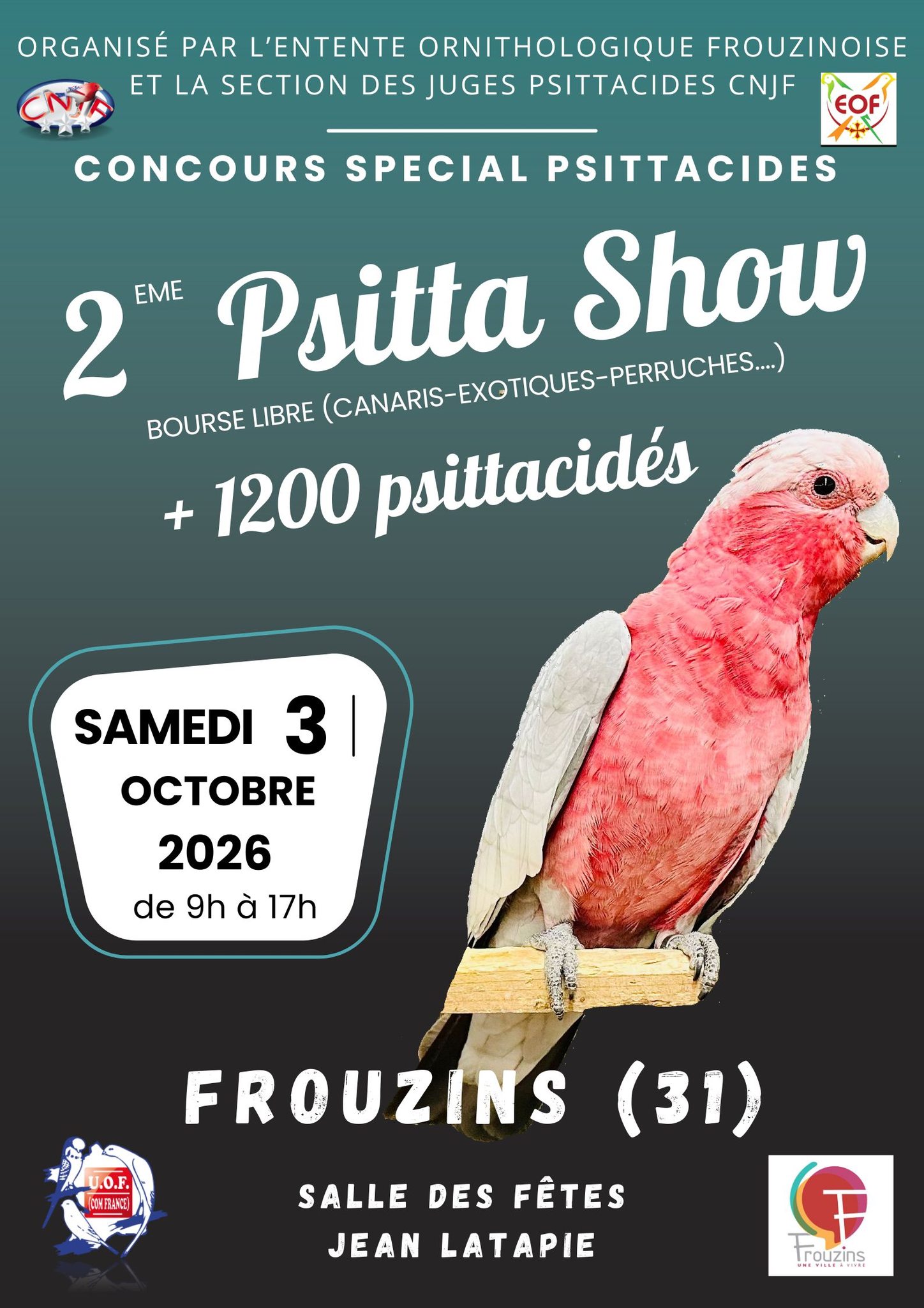 affiche Psittashow 2026
